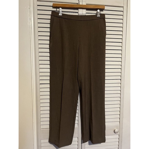 Briggs New York Pants - BRIGGS Women's Size 12 Pants Straight Dress Pants High Rise Pockets Stretch